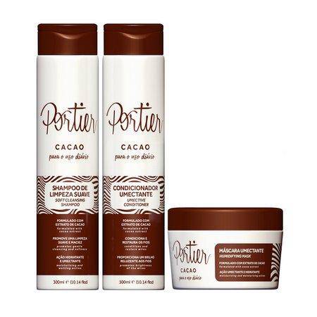Portier Cacao Daily Use Kit 300ml (10.14 fl.oz) - Keratinbeauty